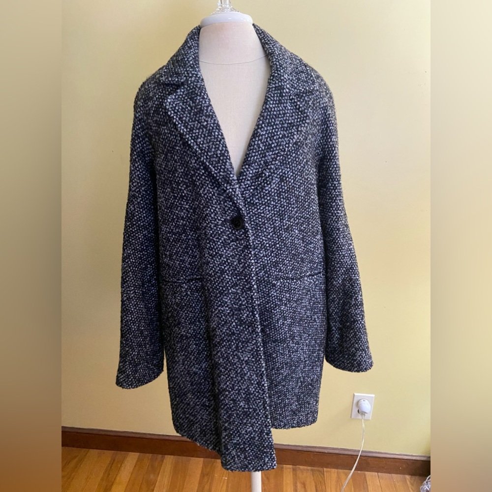 CALVIN KLEIN TWEED COAT